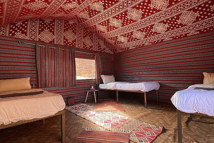 Shared Tent - Bed in Triple