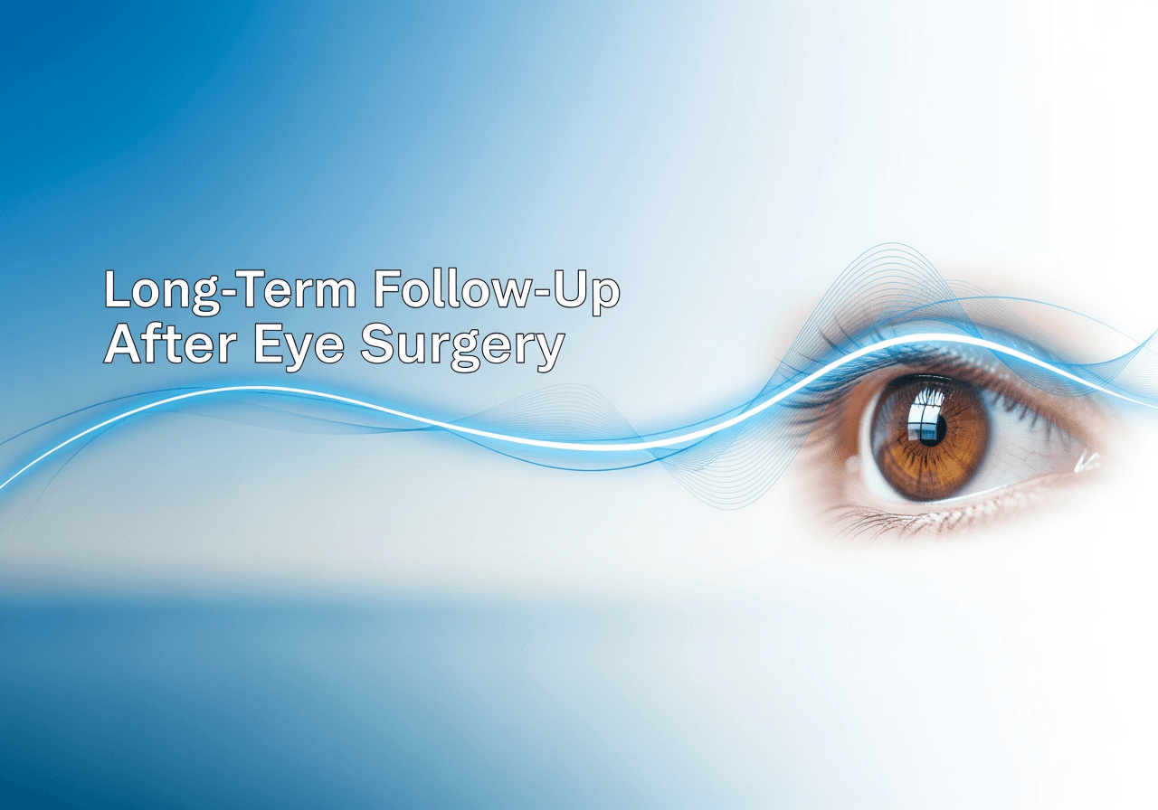 متابعة طويلة الأمد بعد جراحة العيون 