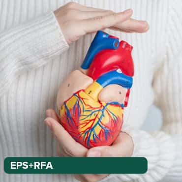 Cartographie Carto avec ablation RF