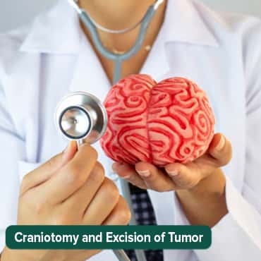 Craniotomy and Excision of Tumour